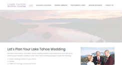 Desktop Screenshot of laketahoeweddingplanner.com